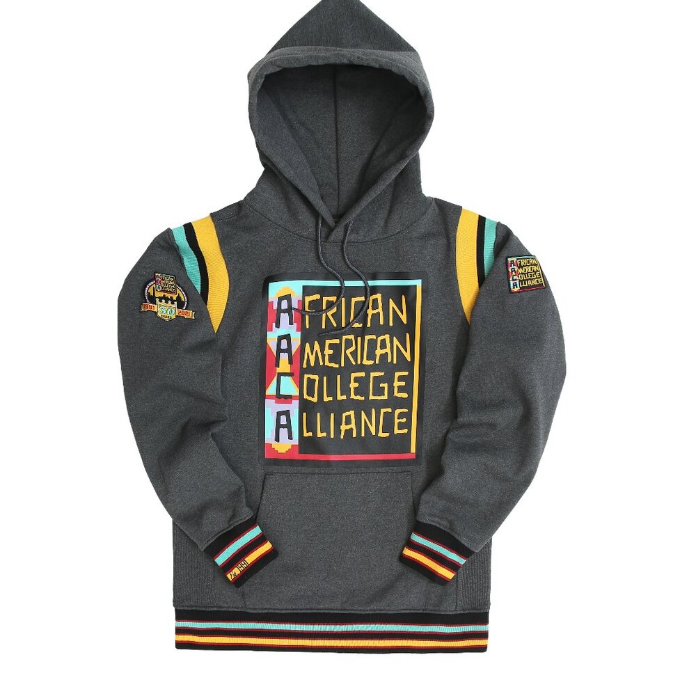 AACA 90s Style Colorblock Hoodie Old School Hip Hop HBCU Sweatshirt